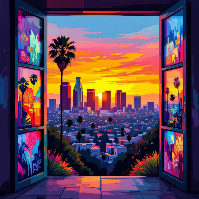 Los Angeles Art Galleries - AI Generated gallery