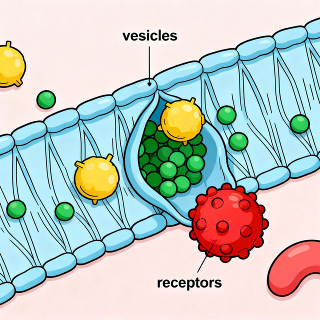 Endocytosis Drawings - Made With AI gallery