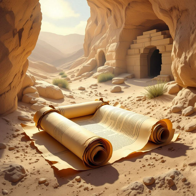 Dead Sea Scrolls Qumran Images - AI Generated gallery