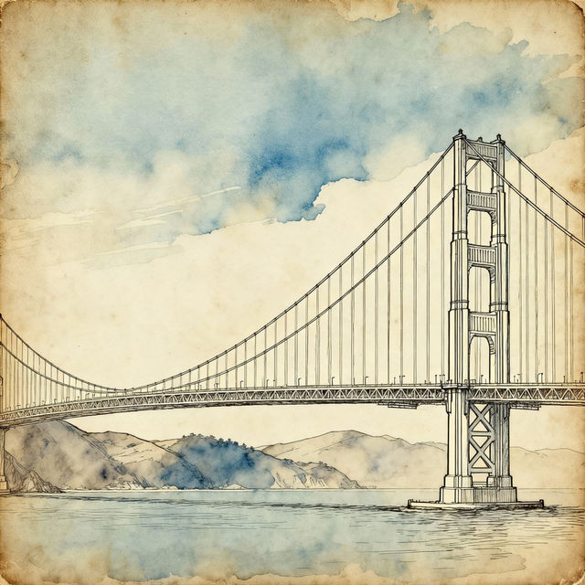 San Francisco Drawings - AI Art gallery