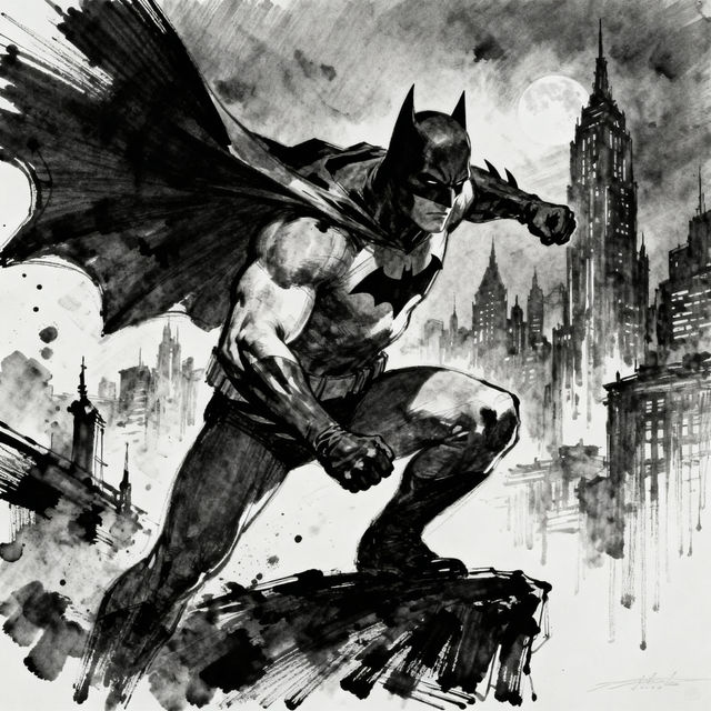 Batman Sketch Art gallery