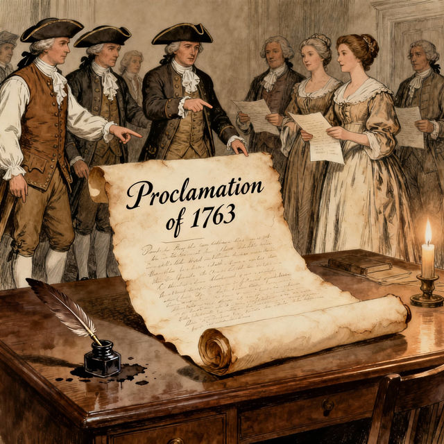 Drawing Proclamation of 1763 gallery