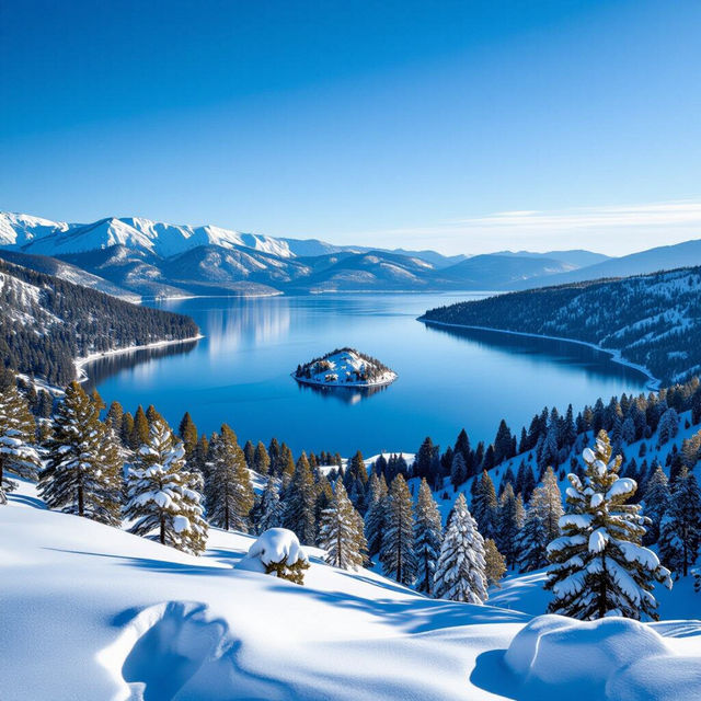 Tahoe Snow Pictures gallery