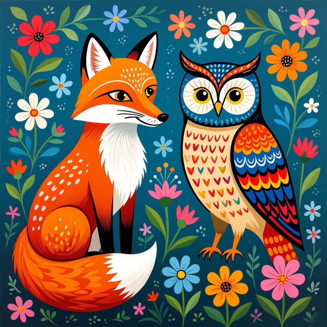 Folk Art Animals gallery