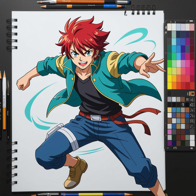 Anime Drawing Step By Step gallery