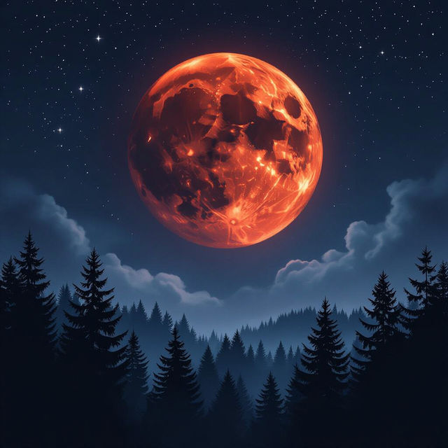 Blood Moon Wallpapers - AI Generated gallery