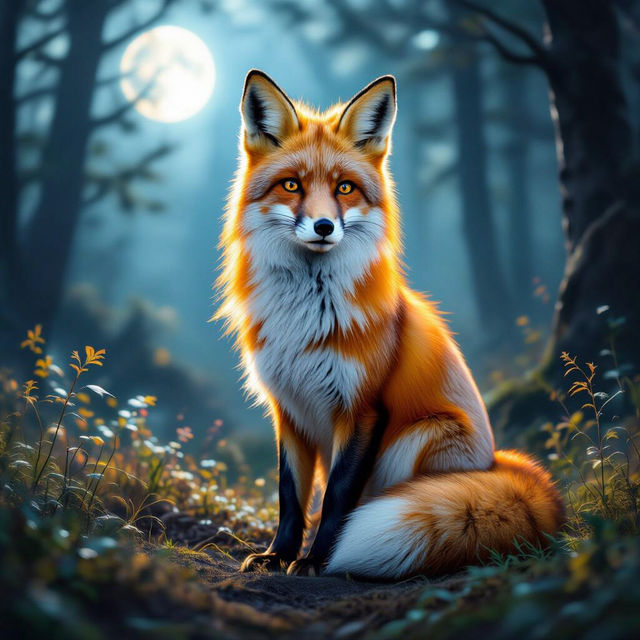Image Of Fox - Created With AI gallery