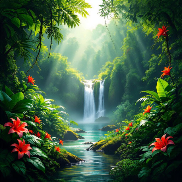 Stunning Jungle Wallpaper Designs gallery