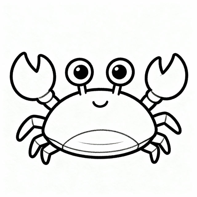 Easy Crab Drawings - Made With AI gallery
