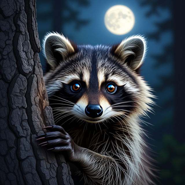 Pictures Of A Raccoon gallery