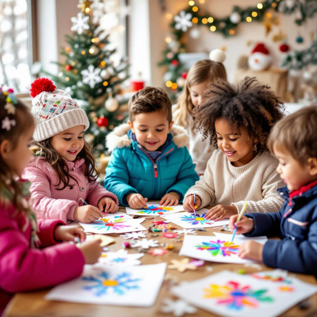 Winter Art Projects for Preschoolers gallery