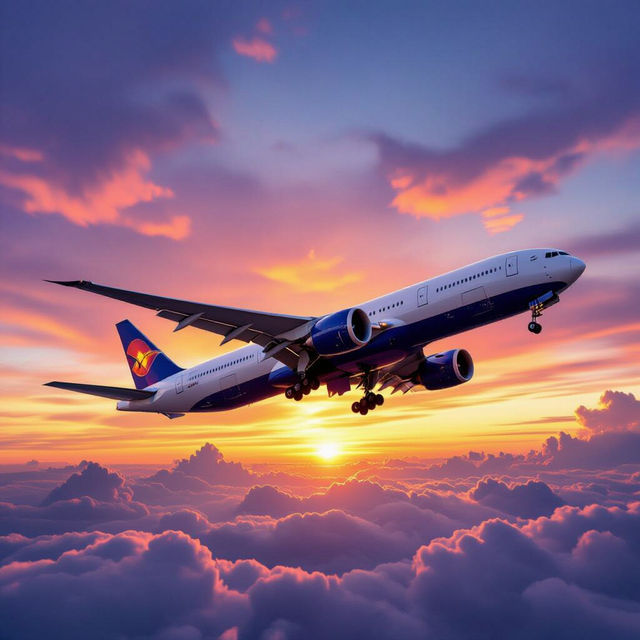 Picture Of An Airplane - AI Generated gallery