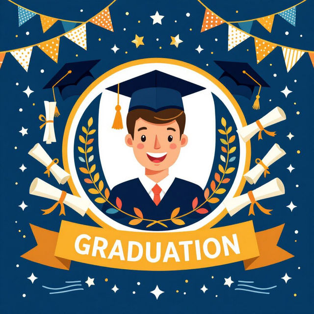 Graduation Banner With Picture gallery