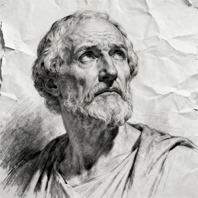 Plato Drawing - AI Art gallery