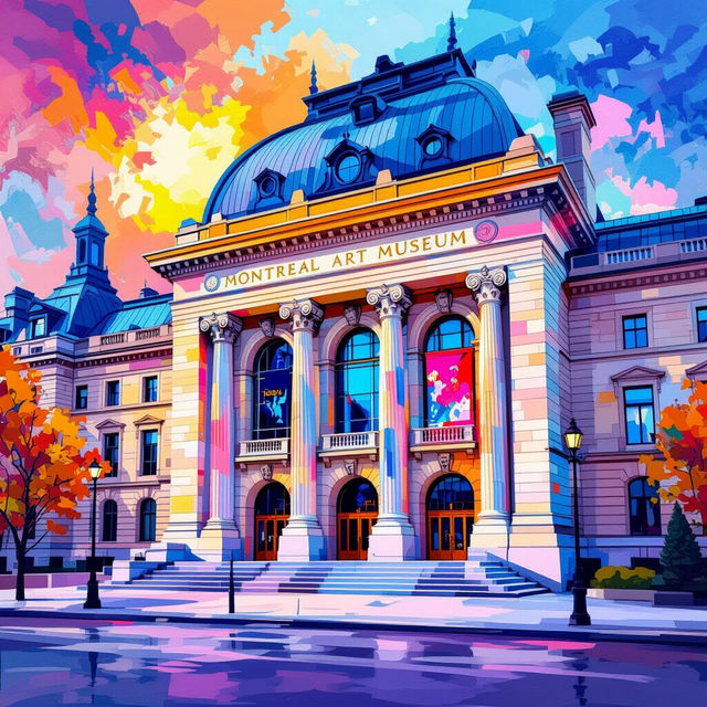 Montreal Art Museum gallery