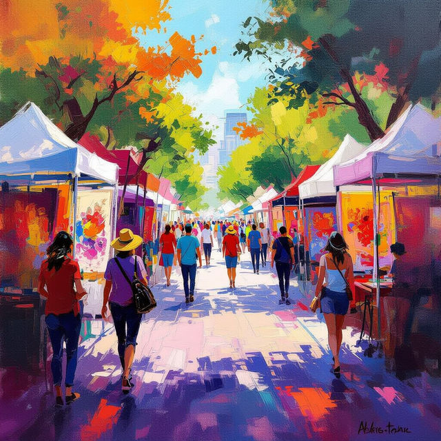 Affordable Art Fair Austin - AI Art gallery