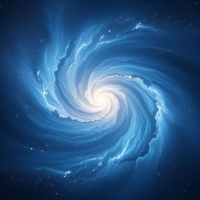 Blue Wallpaper GIF - Animated AI Art gallery