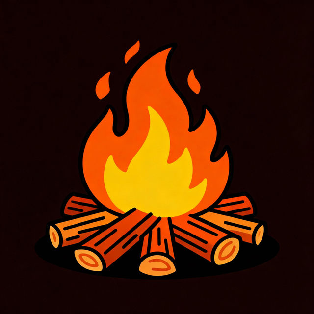 Easy Fire Drawing - Made With AI gallery
