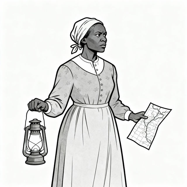 Easy Harriet Tubman Drawings gallery