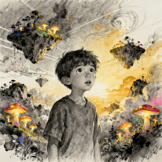 Boy Drawings - AI Generated Art gallery