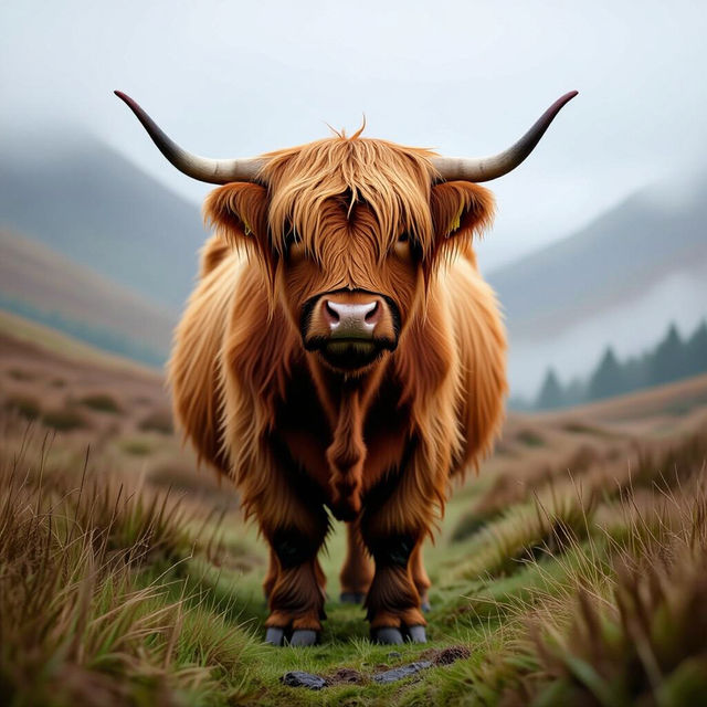 Highland Cow Art gallery