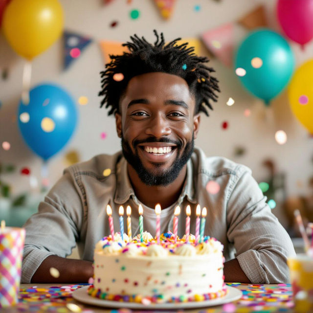 Happy Birthday Black Man Images gallery