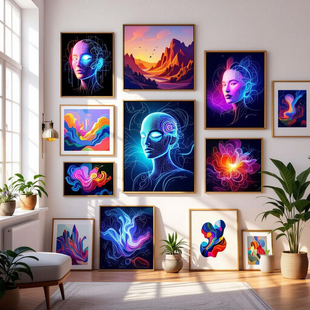 AI Art Display Ideas gallery
