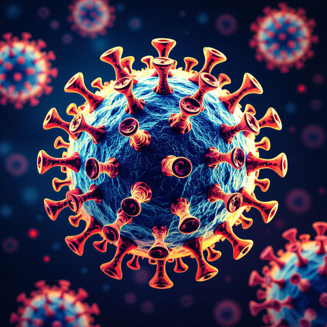 Coronavirus Images - AI Generated gallery