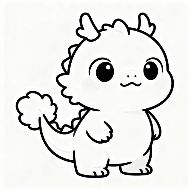 Simple Easy Dragon Drawing gallery