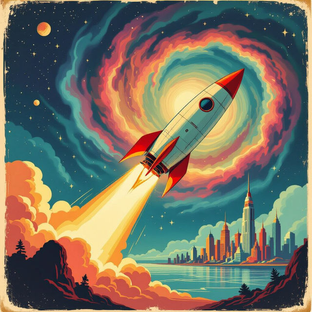 Retro Sci Fi Art gallery