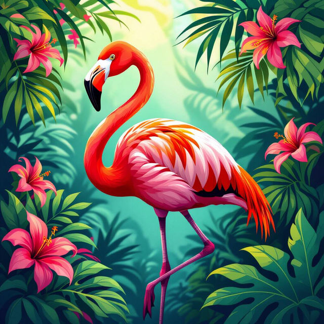 Flamingo Clip Art gallery