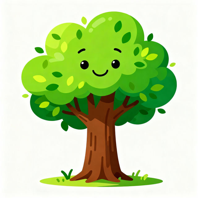 Tree Cartoon Drawing gallery