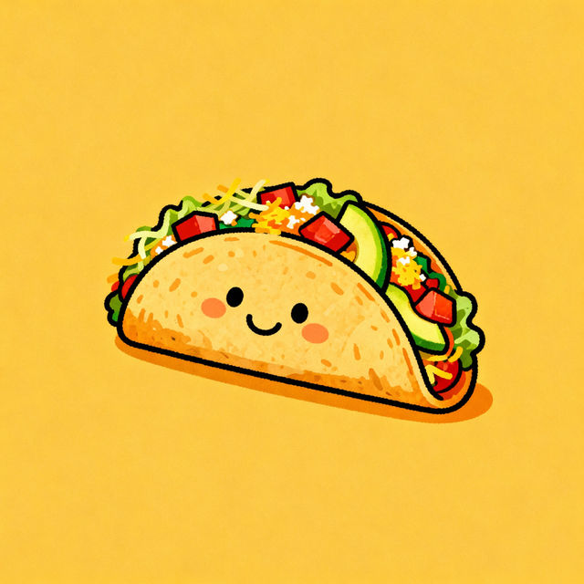 Taco Drawings - Made With AI gallery