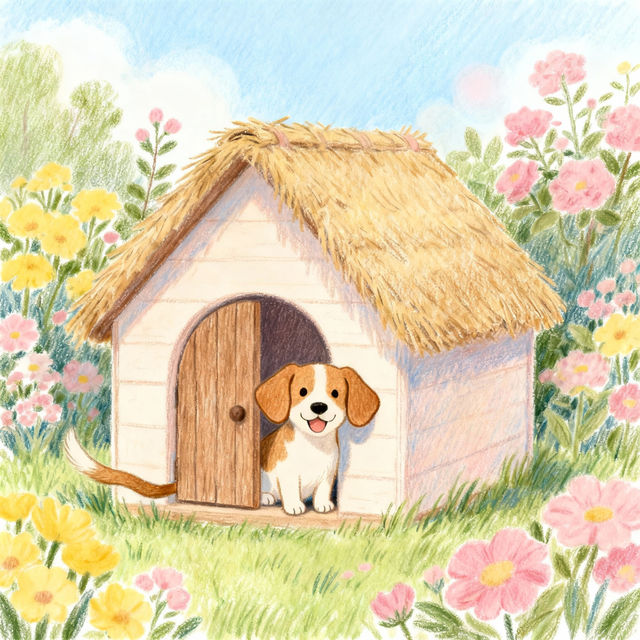 Dog House Drawings - Create Yours With AI gallery