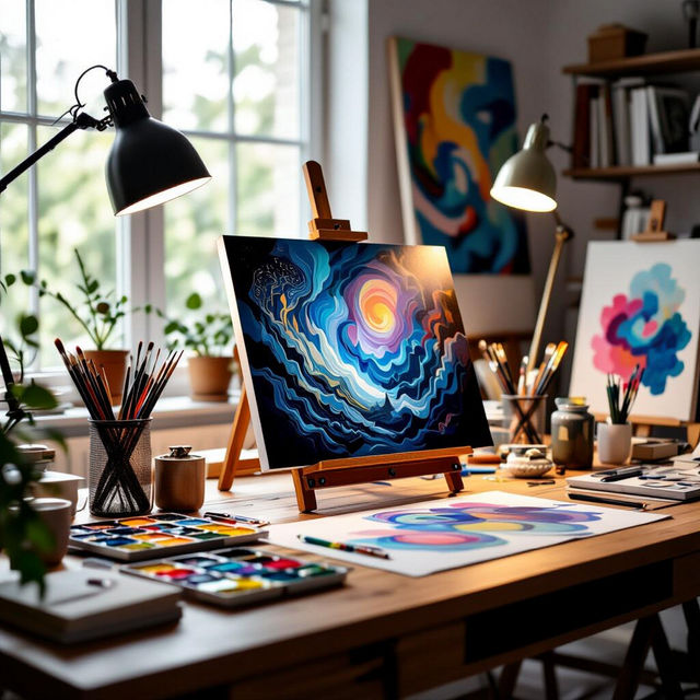 Art Table For Adults gallery