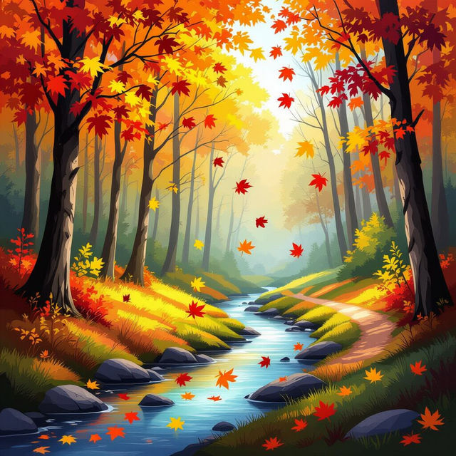 Autumn Wallpapers - Made With AI gallery