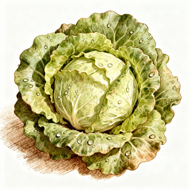 Lettuce Drawings - AI Generated gallery