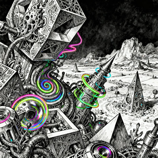Trippy Sketch Drawings gallery