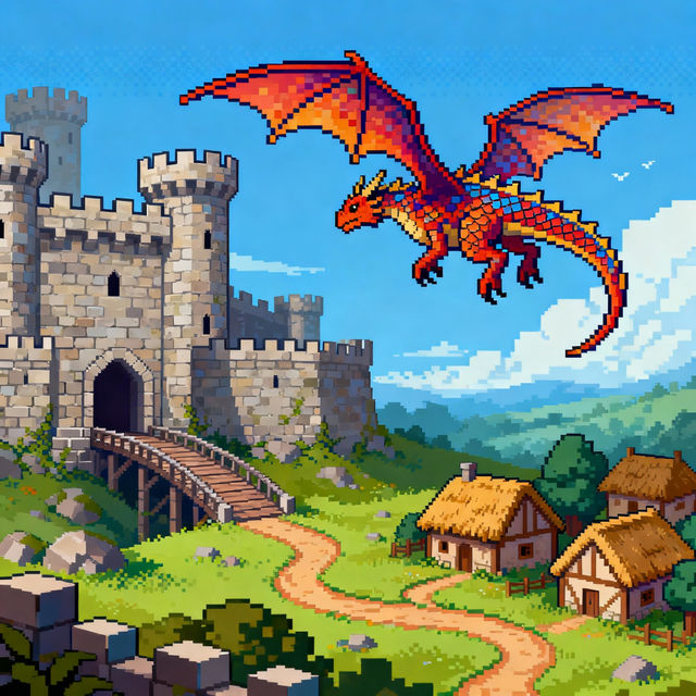 16 Bit Pixel Art gallery