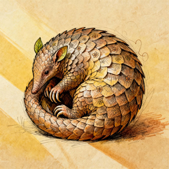 Pangolin Drawings gallery