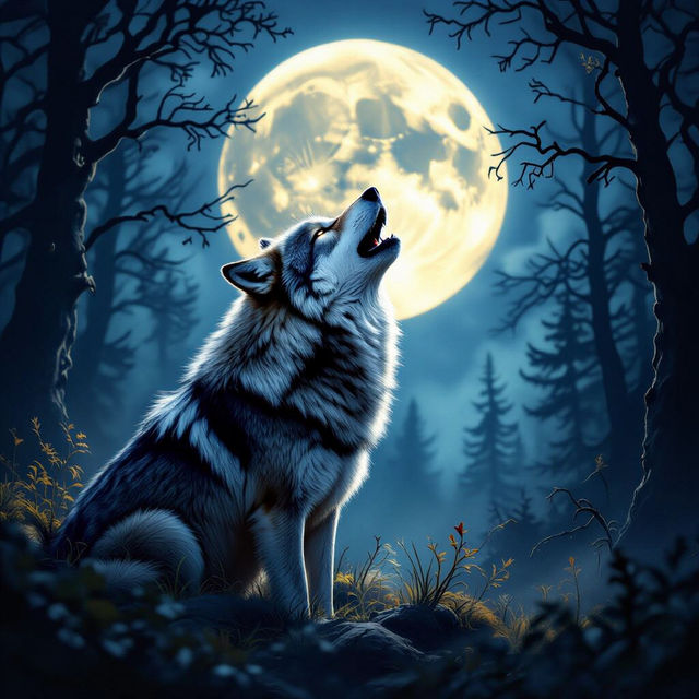 Wolves Art - Created With AI gallery