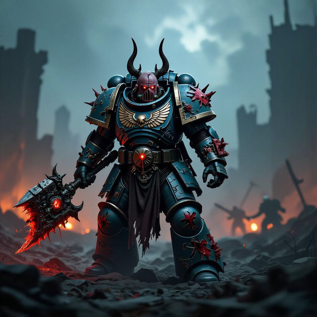 Chaos Space Marines Art gallery