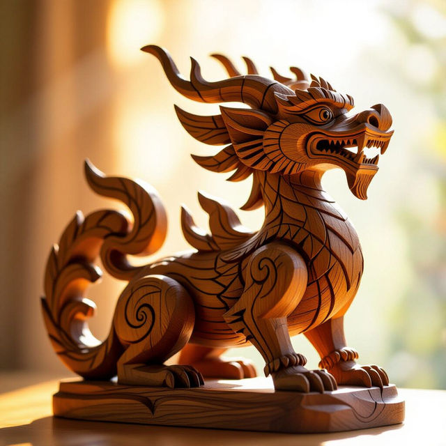 Wooden Art - AI Generated gallery