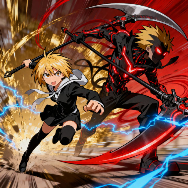 Soul Eater Drawings - AI Generated gallery