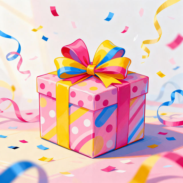 Birthday Present Drawings - Made With AI gallery