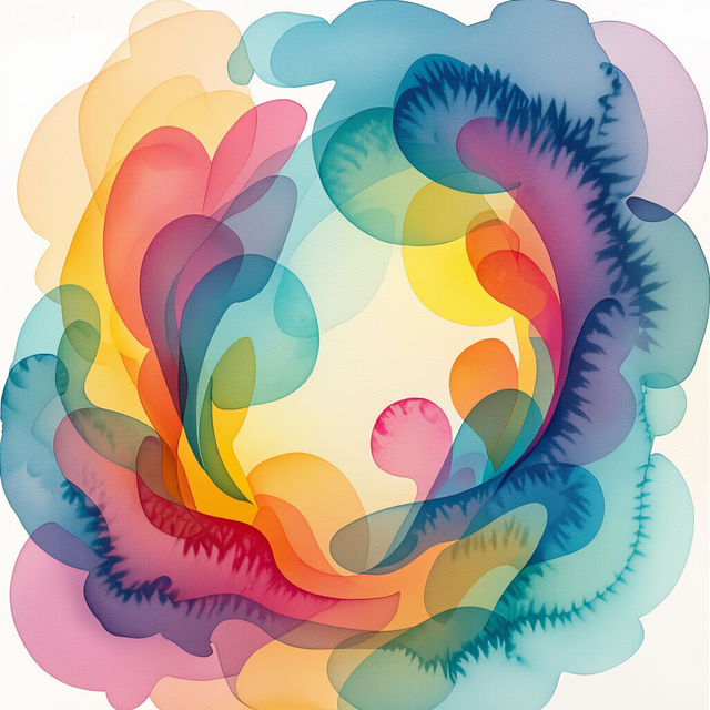 Abstract Watercolor Art gallery