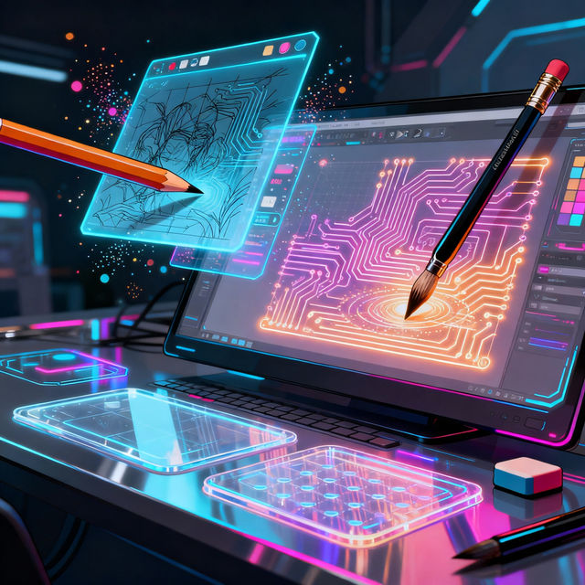 Drawing Computer Art gallery