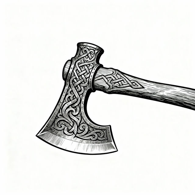 Ax Drawing - AI Generated Art gallery