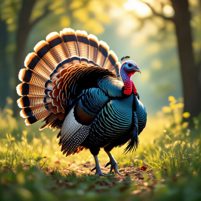 Wild Turkey Images - Created with AI gallery