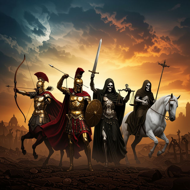 Four Horsemen of the Apocalypse Art gallery